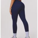 Nude Feel Cross Waist High-Rise Yoga Pants with Hip Lift – Ankle Length