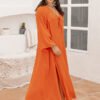 Plus Size Casual Long Holiday Dress for Everyday Comfort