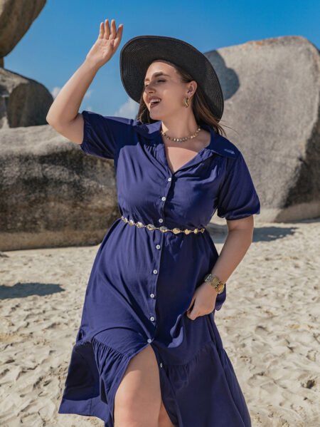 Plus Size Bohemian Holiday Dress