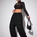 Plus Size Wide Leg Workwear Pants – Autumn Winter Street Trend