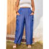 Plus Size Loose Oversized Casual Pants with Pockets