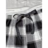 Plus Size Plaid Pajama Shorts with Drawstring Waist