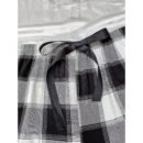 Plus Size Plaid Pajama Shorts with Drawstring Waist