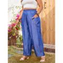 Plus Size Loose Oversized Casual Pants with Pockets