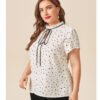 Plus Size Oversized Short Sleeve Essential Shirt for Women