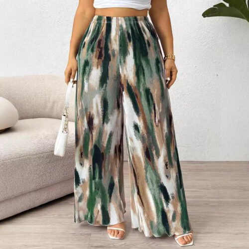 Plus Size Oversized Street Style Pants – Autumn Casual Comfort