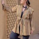 Women’s Belted Solid Color Autumn Winter Coat