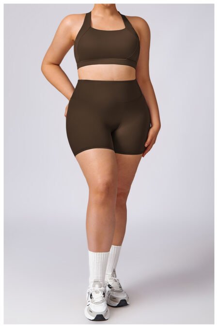 Sollinarry Plus Size Quick-Dry Yoga Outfit – Pilates & Running Set