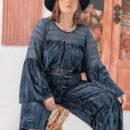 Women’s Autumn-Winter Long Sleeve Top & Loose Trousers Two-Piece Set