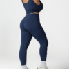Plus Size Fitness Running Two-Piece Set – Training Outfit for Curves