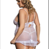 Plus Size Underwire Garter Nightdress – Summer Lingerie