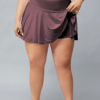 Plus Size Quick-Dry Tennis Skirt with Built-In Shorts – Breathable Fitness Skort