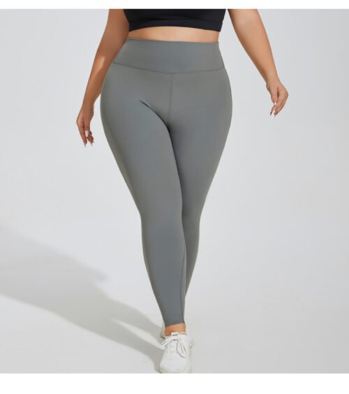 Plus Size Seamless High Waist Yoga Pants – Cloud Sense Fit