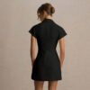 Women’s Deep V Plunge Blazer Dress – Autumn Winter Office Chic