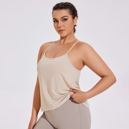 Plus Size Shockproof Beauty Back Sports Bra