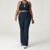 Plus Size High Waist Belly Control Yoga Set – Summer Fitness Wear