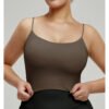 Plus Size Spaghetti Strap Beauty Back Yoga Vest