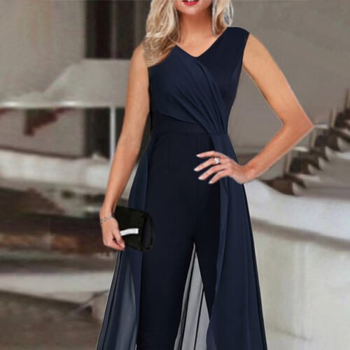 Plus Size Cozy Long Sleeve Casual Jumpsuit for Winter