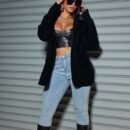 Plus Size Collared Shiny Office Cardigan Blazer