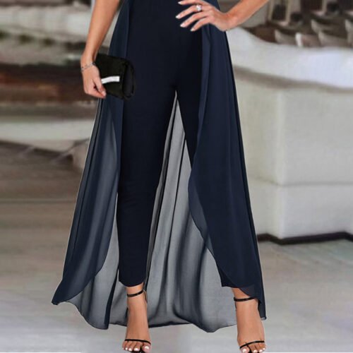 Plus Size Cozy Long Sleeve Casual Jumpsuit for Winter