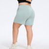 Plus Size Quick-Dry Knee-Length Sports Shorts – Loose Fit Training Pants