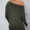 Elegant Off Shoulder Long Sleeve Top