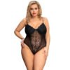 Plus Size Sexy Lace Sling Jumpsuit Lingerie Pajamas