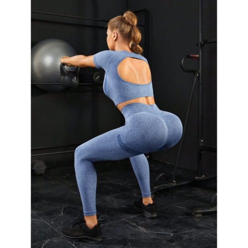 Women’s Quick-Dry Running & Yoga Two-Piece Fitness Set