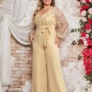 Plus Size Spring Summer Casual Jumpsuit for Women