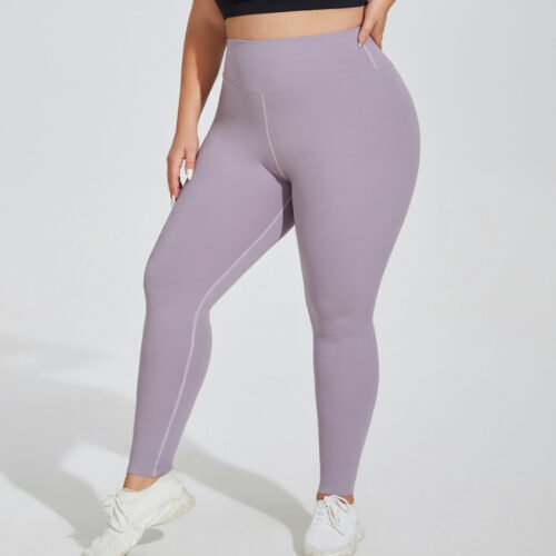 Plus Size Seamless High Waist Yoga Pants – Cloud Sense Fit