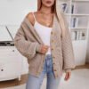 Retro Loose Knitted Cardigan Coat
