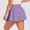 Plus Size High Waist Sports Skirt – Anti-Exposure Yoga & Tennis Skirt