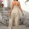 Plus Size Elegant Vacation Jumpsuit for Spring & Summer
