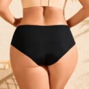 Plus Size Sexy Seamless Solid Color T-Back Panties