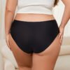 Plus Size Sexy Lace Hollow-Out Low Waist Briefs