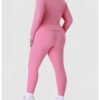 Long Sleeve Yoga Pants Workout Set – Outdoor Running Activewear