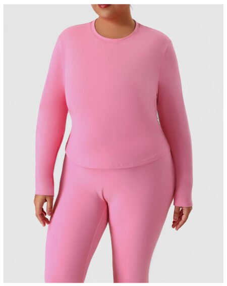 Long Sleeve Yoga Pants Workout Set – Outdoor Running Activewear