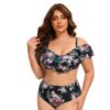Plus Size High Waist Push-Up Bikini – Flattering & Sexy