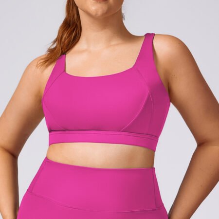 Sollinarry Plus Size Quick-Dry Yoga Outfit – Pilates & Running Set