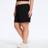 Plus Size Quick-Dry Knee-Length Sports Shorts – Loose Fit Training Pants