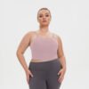 Plus Size Yoga One-Piece Beauty Back Fitness Vest