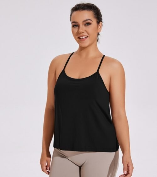 Plus Size Quick-Dry Two-Piece Yoga Workout Set