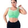 Plus Size Summer Thin One-Piece Yoga Bra